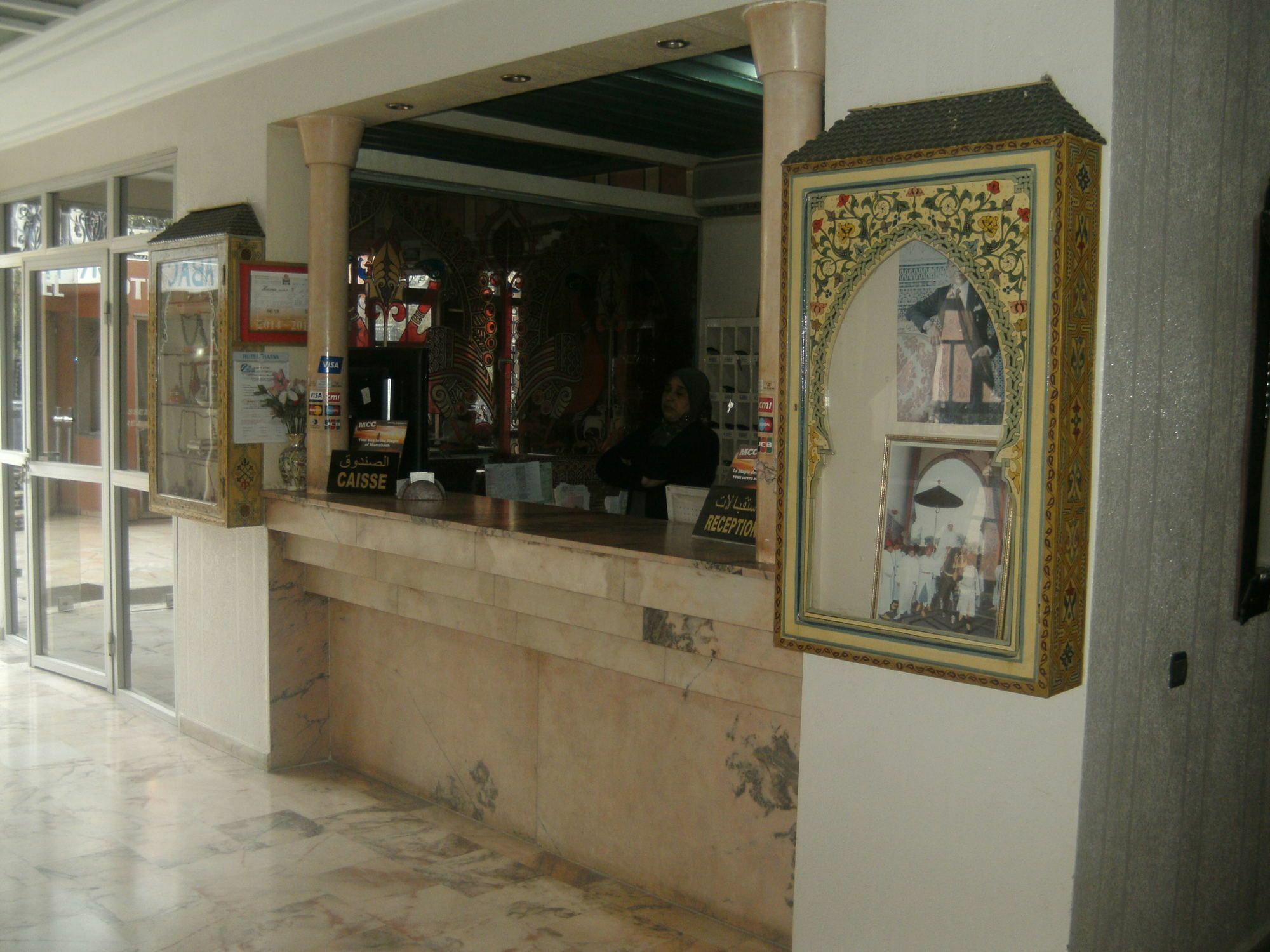 Hotel Hasna Marrakesh Eksteriør billede